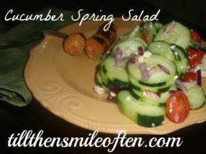 Cucumber Spring Salad