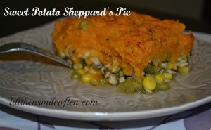 Sweet Potato Sheppard Pie