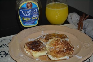 Coconut Protein Pancakes
