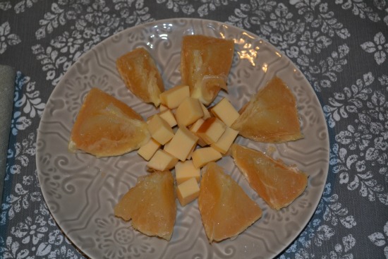 Snack - Grapefruit and Gouda