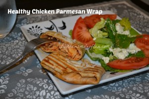 Healthy Chicken Parmesan Wrap