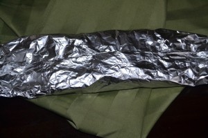 Foil Wrapped Kielbasa Dinner