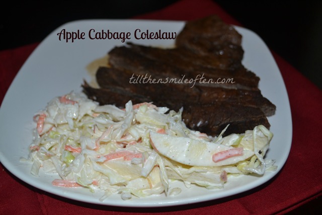 Apple Cabbage Coleslaw