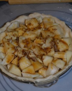 Caramel Pear Pie