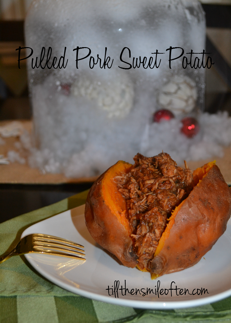 Pulled Pork Sweet Potato
