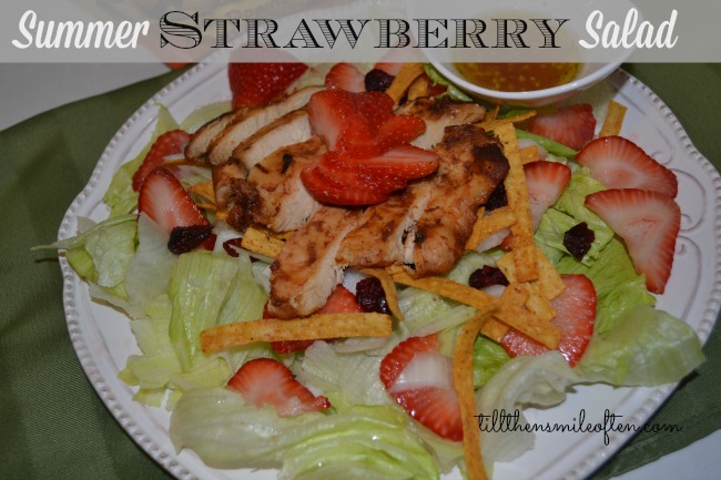 Summer Strawberry Salad 
